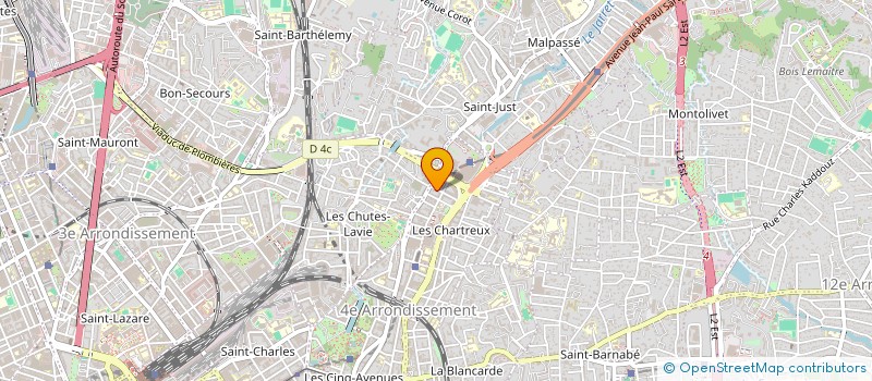 localisation de l'entreprise MONSIEUR HUGO TEELE à MARSEILLE