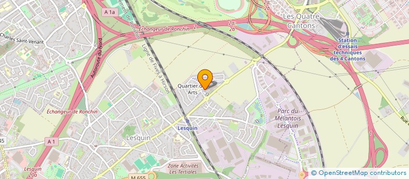 localisation de l'entreprise MONSIEUR HUGO TENEUR à LESQUIN