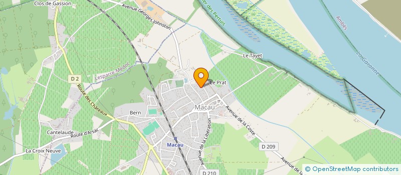 localisation de l'entreprise MONSIEUR HUGO TERGNIER  MACAU