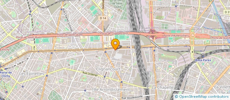 localisation de l'entreprise MONSIEUR HUGO-THEO JORDA  PARIS