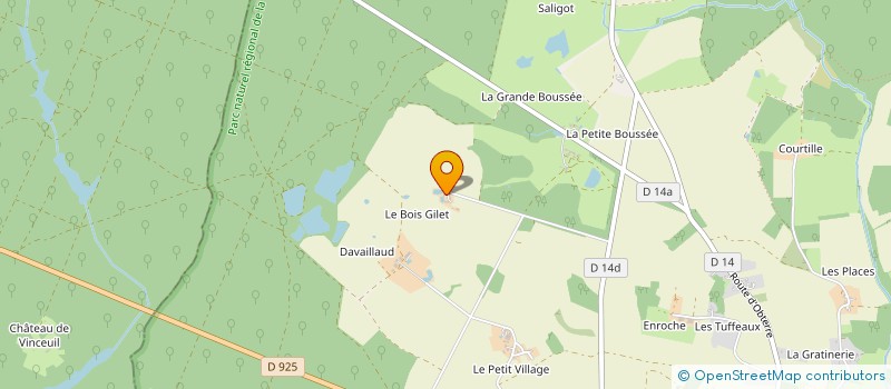 localisation de l'entreprise MONSIEUR HUGO THOMAS à AZAY-LE-FERRON