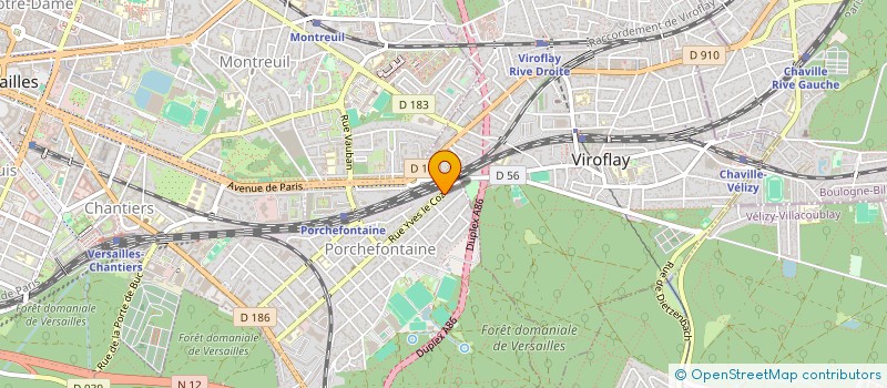 localisation de l'entreprise MONSIEUR HUGO TIAN-SIO-PO à VERSAILLES