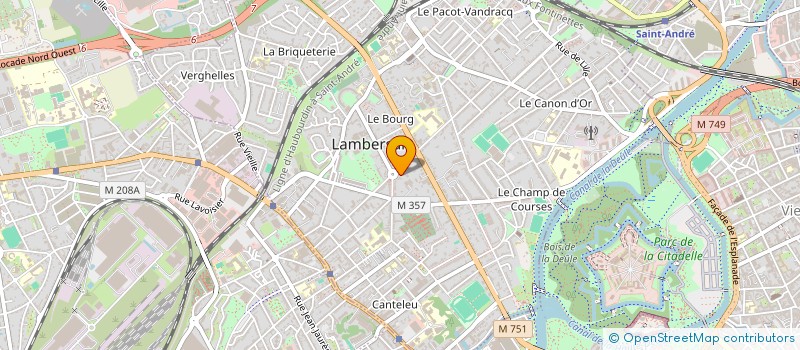 localisation de l'entreprise MONSIEUR HUGO TIERNY à LAMBERSART