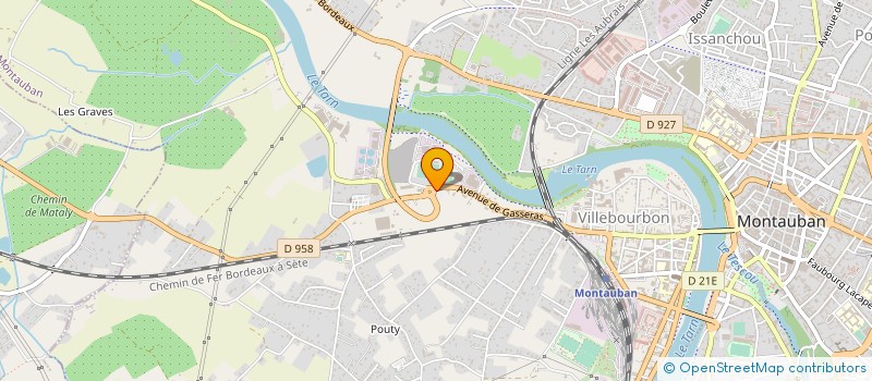 localisation de l'entreprise MONSIEUR HUGO TINTINAGLIA  MONTAUBAN