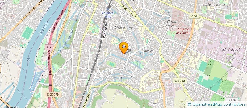 localisation de l'entreprise MONSIEUR HUGO TIREUX  VALENCE