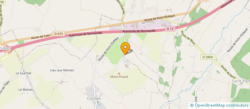 localisation de l'entreprise MONSIEUR HUGO TOLMAIS  REUX