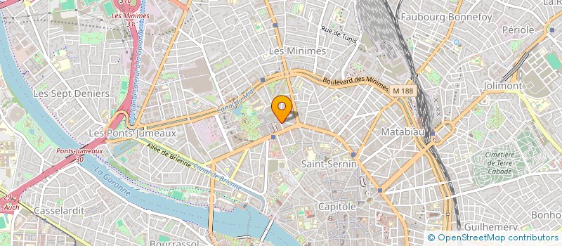 localisation de l'entreprise MONSIEUR HUGO TONI à TOULOUSE