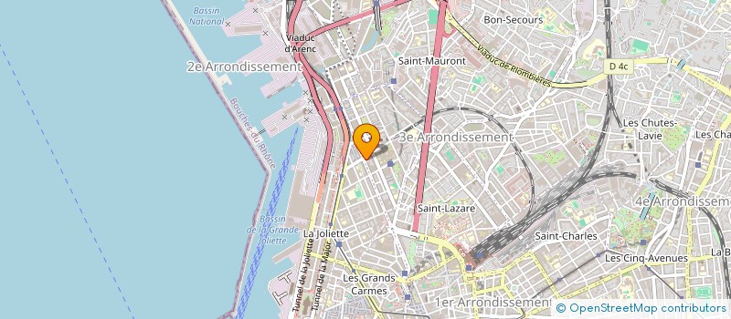 localisation de l'entreprise MONSIEUR HUGO TOUATI à MARSEILLE