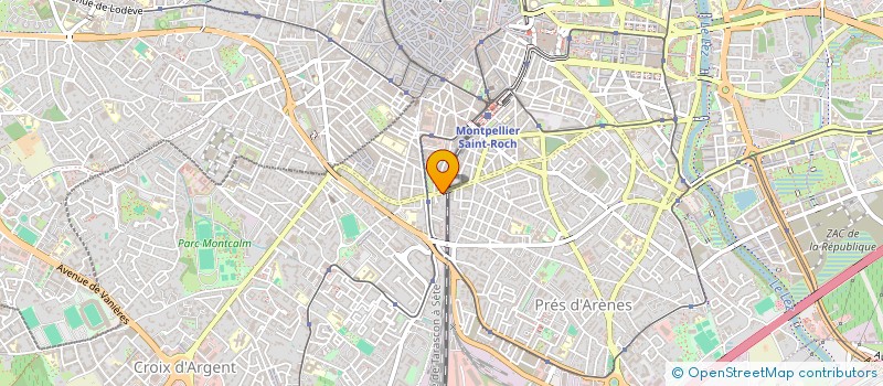 localisation de l'entreprise MONSIEUR HUGO TOULOTTE à MONTPELLIER