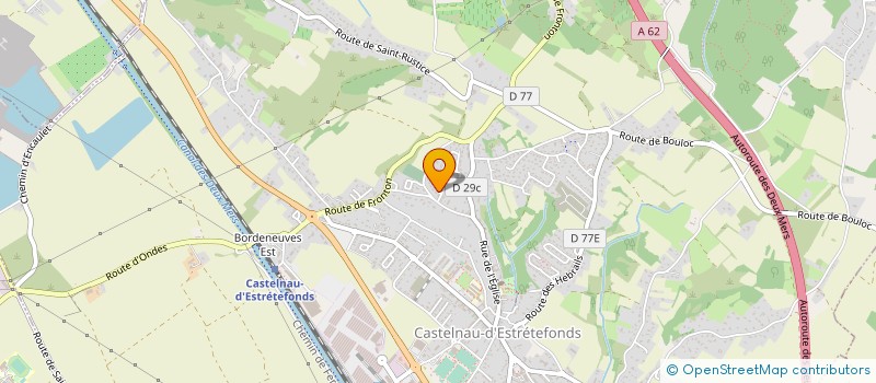 localisation de l'entreprise MONSIEUR HUGO TOUMIEUX à CASTELNAU-D'ESTRETEFONDS