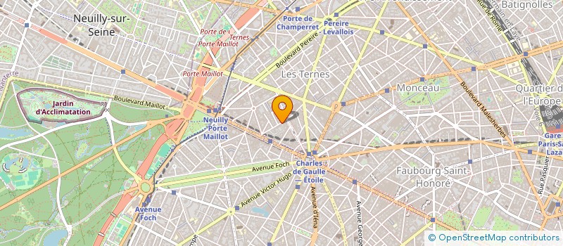 localisation de l'entreprise MONSIEUR HUGO TRAN  PARIS