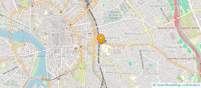 localisation de l'entreprise MONSIEUR HUGO TROCHAIN à TOULOUSE