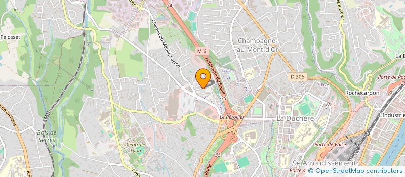 localisation de l'entreprise MONSIEUR HUGO TRUCHY  ECULLY