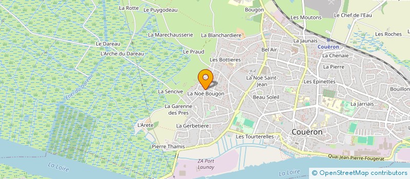 localisation de l'entreprise MONSIEUR HUGO VALENTE GONCALVES à COUERON