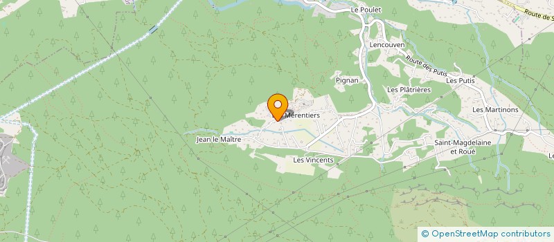 localisation de l'entreprise MONSIEUR HUGO VALERA  SIMIANE-COLLONGUE