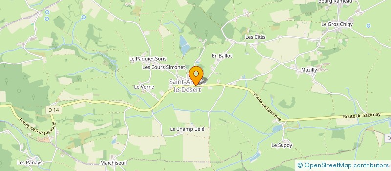 localisation de l'entreprise MONSIEUR HUGO VANDENBERGHE  SAINT-ANDRE-LE-DESERT