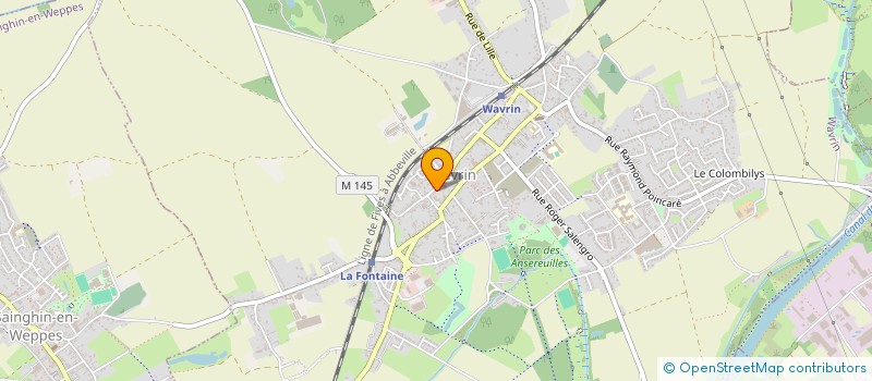 localisation de l'entreprise MONSIEUR HUGO VANNIEUWENBORG  WAVRIN