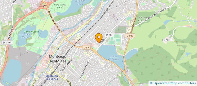 localisation de l'entreprise MONSIEUR HUGO VENANT  LOUVECIENNES