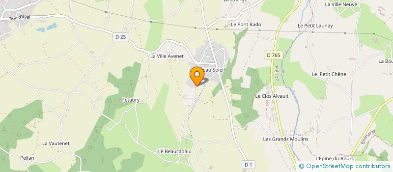 localisation de l'entreprise MONSIEUR HUGO VERDES  RENNES