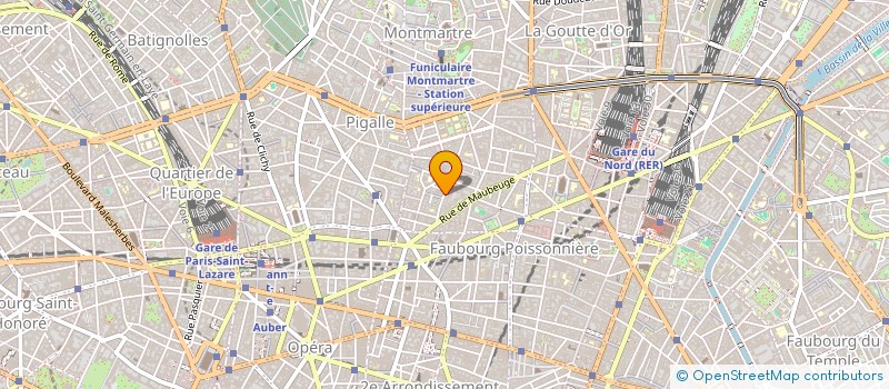 localisation de l'entreprise MONSIEUR HUGO VEUILLET à CLICHY