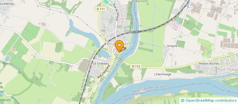 localisation de l'entreprise MONSIEUR HUGO-VICTOR BARA  BOUCHEMAINE