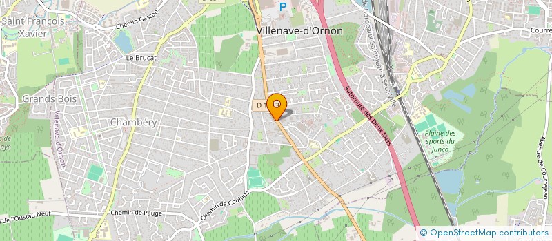 localisation de l'entreprise MONSIEUR HUGO VIO  VILLENAVE-D'ORNON