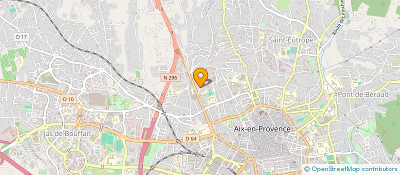 localisation de l'entreprise MONSIEUR HUGO VITELLI à AIX-EN-PROVENCE