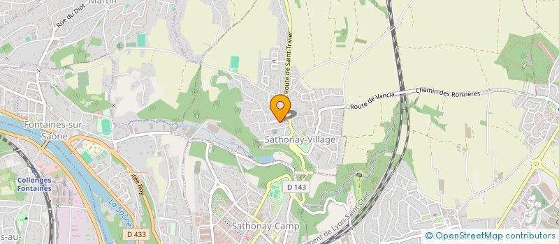 localisation de l'entreprise MONSIEUR HUGO VIVANCO  LYON