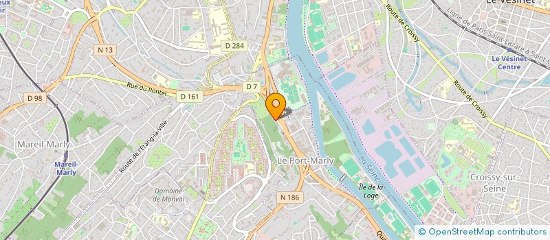 localisation de l'entreprise MONSIEUR HUGO VIVERT  LE PORT-MARLY