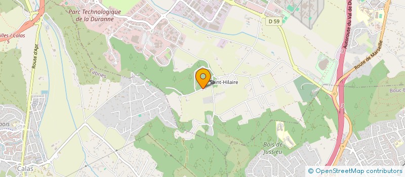 localisation de l'entreprise MONSIEUR HUGO VIVIER à AIX-EN-PROVENCE