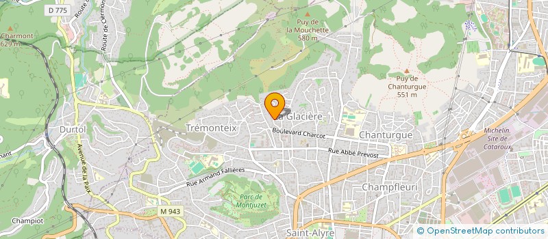 localisation de l'entreprise MONSIEUR HUGO WALRAND à CLERMONT-FERRAND