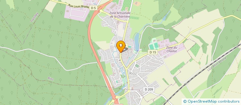 localisation de l'entreprise MONSIEUR HUGO WANTZ  RIOZ