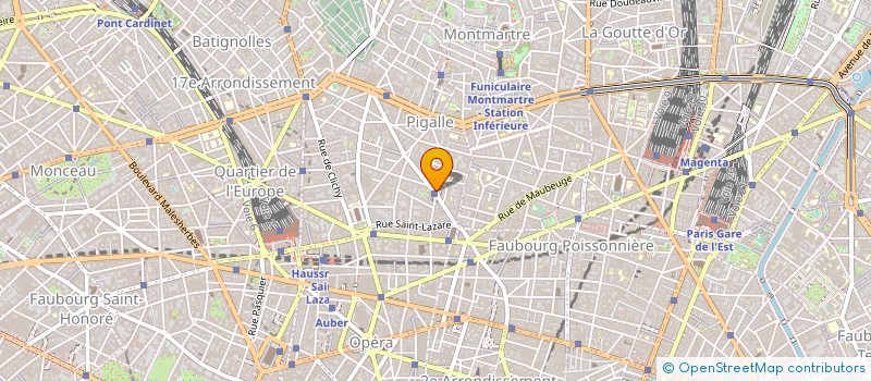 localisation de l'entreprise MONSIEUR HUGO WEINBERG  PARIS