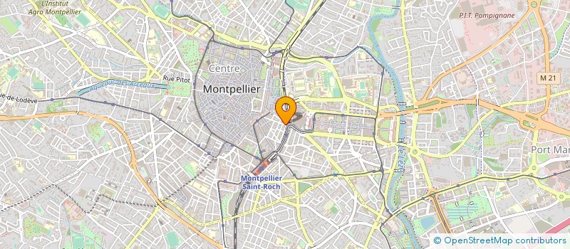 localisation de l'entreprise MONSIEUR HUGO WIEHE LAGESSE à MONTPELLIER