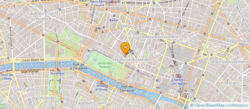 localisation de l'entreprise MONSIEUR HUGO WOLFER  PARIS