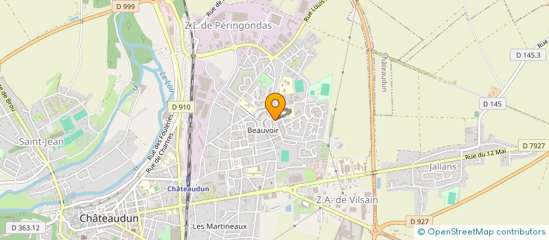 localisation de l'entreprise MONSIEUR HUGO YESILGOZ à CHATEAUDUN