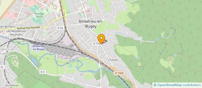 localisation de l'entreprise MONSIEUR HUGO ZAPATA à AMBERIEU-EN-BUGEY