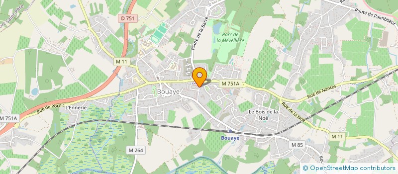 localisation de l'entreprise MONSIEUR HUGO ZEMBALIA  BOUAYE