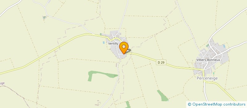 localisation de l'entreprise MONSIEUR HUGUES ALBAN CAIN  PERCENEIGE