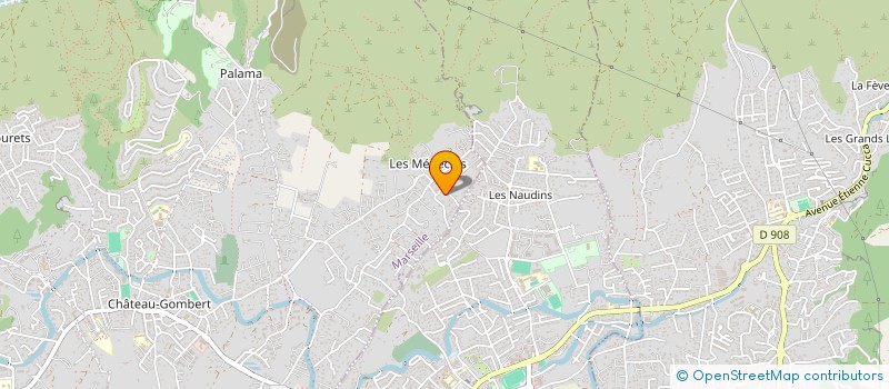 localisation de l'entreprise MONSIEUR HUGUES ASSANT  MARSEILLE