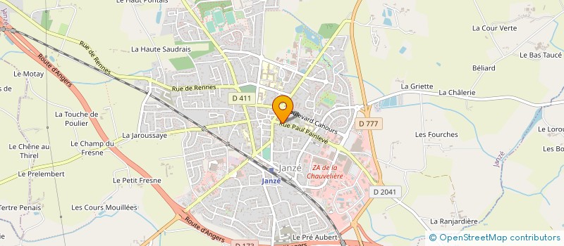 localisation de l'entreprise MONSIEUR HUGUES AUBIN  JANZE