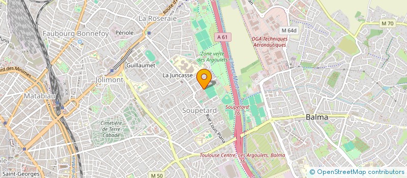 localisation de l'entreprise MONSIEUR HUGUES BAKIA à TOULOUSE