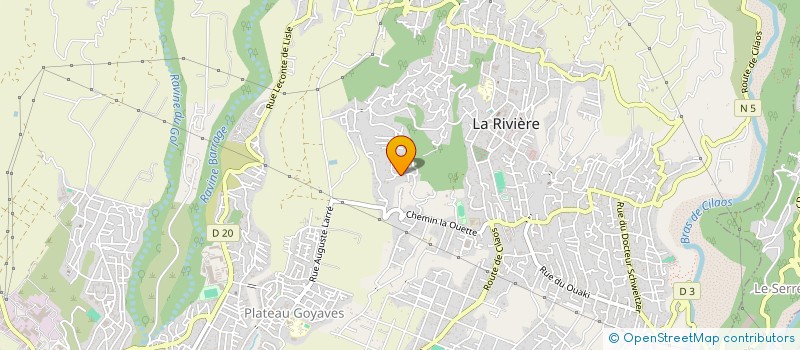 localisation de l'entreprise MONSIEUR HUGUES BARET à SAINT-LOUIS