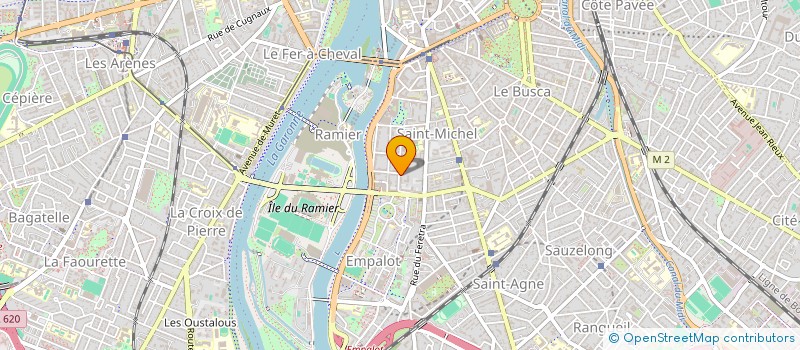 localisation de l'entreprise MONSIEUR HUGUES BARILLER à TOULOUSE