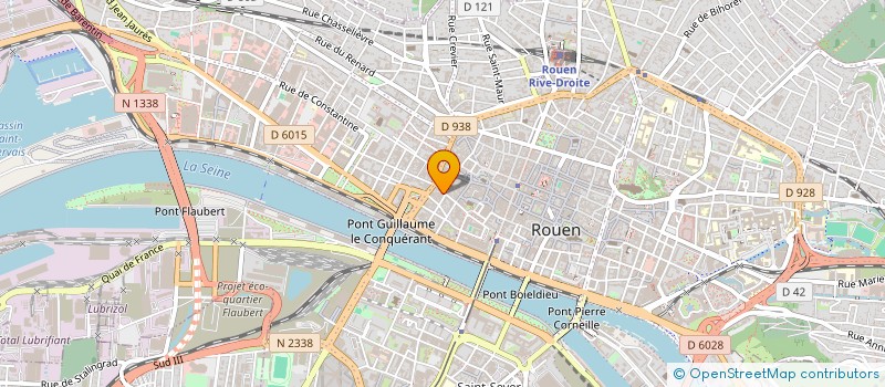 localisation de l'entreprise MONSIEUR HUGUES BARTHE  ROUEN