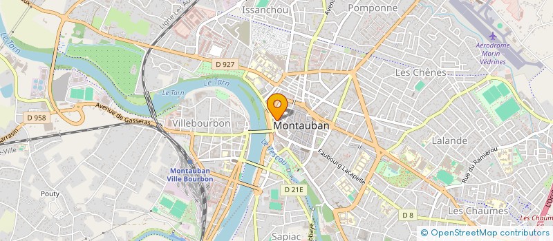 localisation de l'entreprise MONSIEUR HUGUES BAUCHY  MONTAUBAN