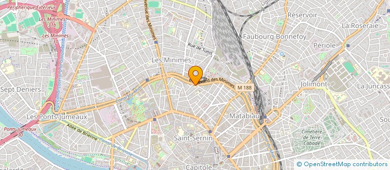 localisation de l'entreprise MONSIEUR HUGUES BEAULATON à TOULOUSE