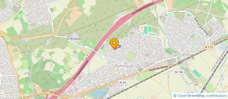 localisation de l'entreprise MONSIEUR HUGUES BERANGER  SERIGNAN