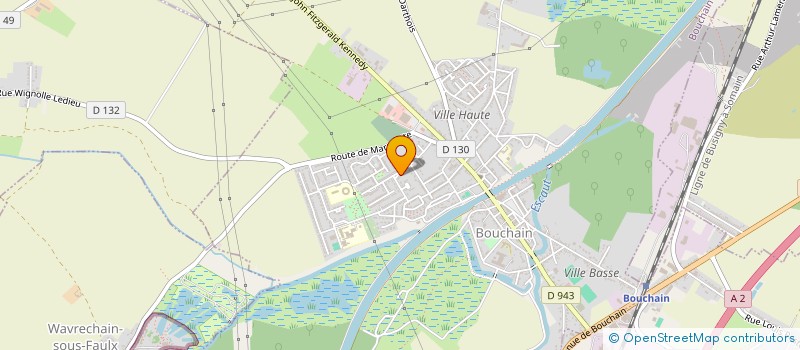 localisation de l'entreprise MONSIEUR HUGUES BERLY à BOUCHAIN
