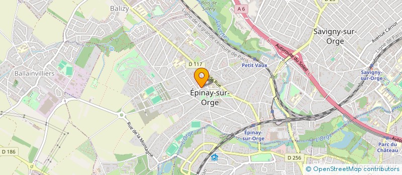 localisation de l'entreprise MONSIEUR HUGUES BORSARELLO à EPINAY-SUR-ORGE